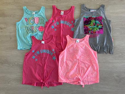 Dievcenske bavlnene tielka vel. 134/140, palomino,134