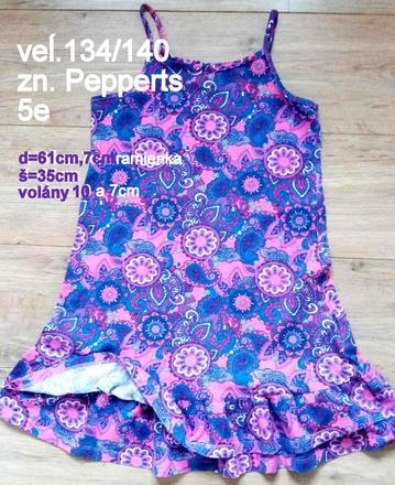 Šaty veĺ.134/140, zn. pepperts, pepperts,134