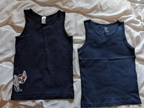 2x tielko modré veľ 122/138, palomino,128