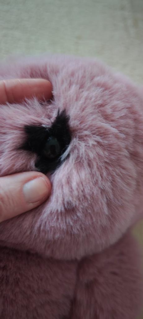 Plyšová kabelka/batoh - zajačik, 