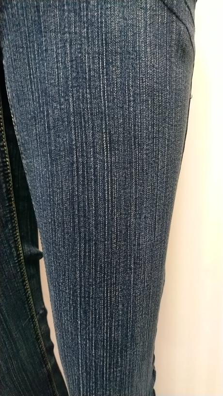 Dámske elastické rifle skinny, d.f.d. jeens, s