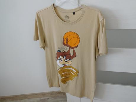 Tričko pánske m, krémové bavlnené,, m