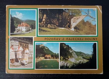 Stará pohľadnica kunerad,čičmany, 