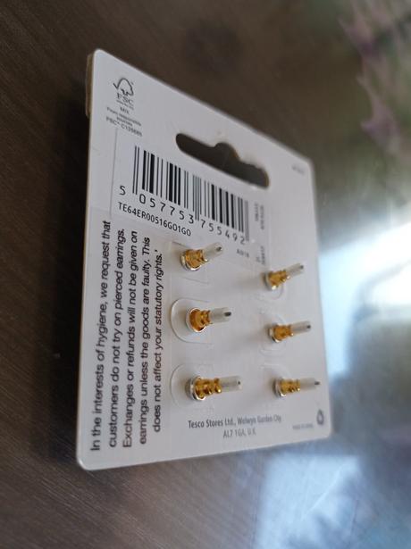 Sada náušníc 3 páry, f&f