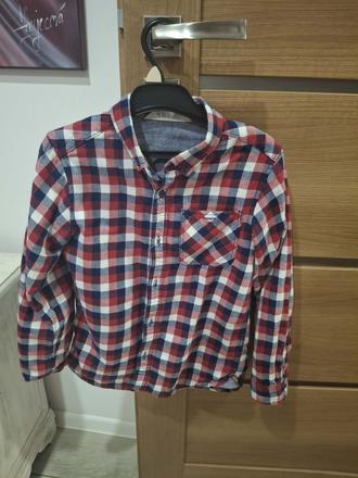 Flanelová košeľa h&m velkost 134, h&m,134