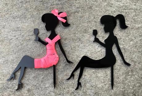 Zápich do torty - slečna/ žena, 