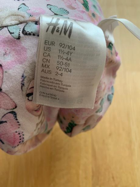 Jarná ciapocka elza, h&m,92