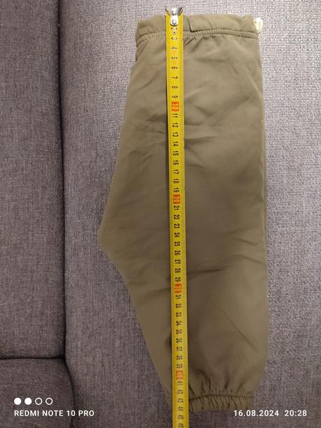 Zateplené nohavice 9-12m, 74