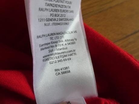 Ralph lauren icon damsky cerveny natelnik s/m, ralph lauren,s
