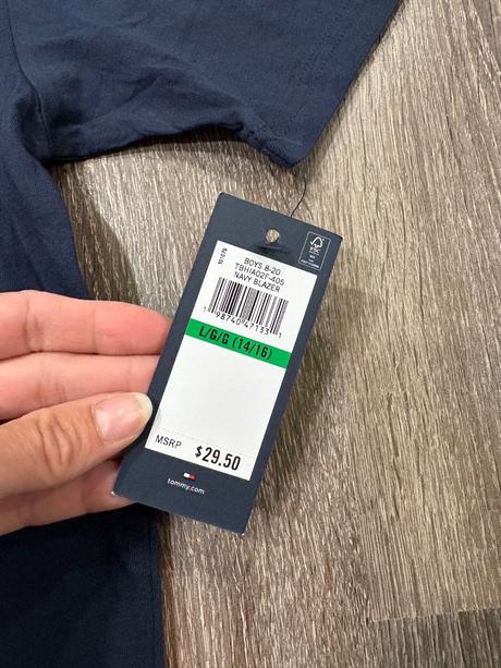 Tommy hilfiger chlapcenske tričko na 14-16 rokov, tommy hilfiger,164