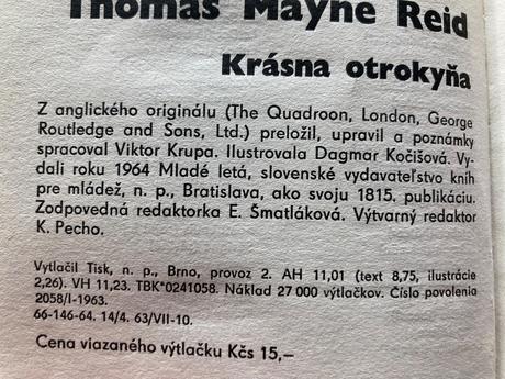 Krásna otrokyňa-prvé vyd.1964,