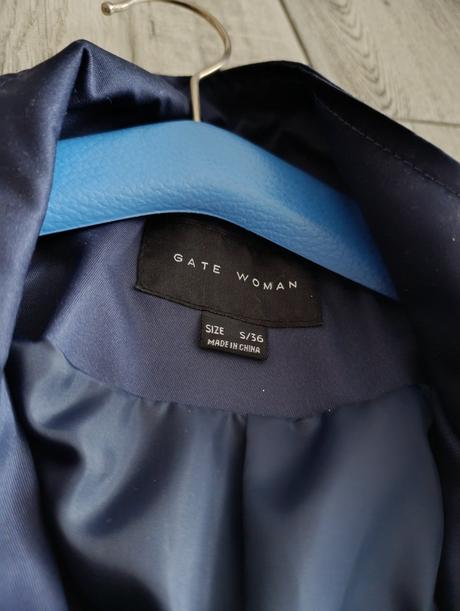 Tmavomodrý plašť - s - gate, gate,s