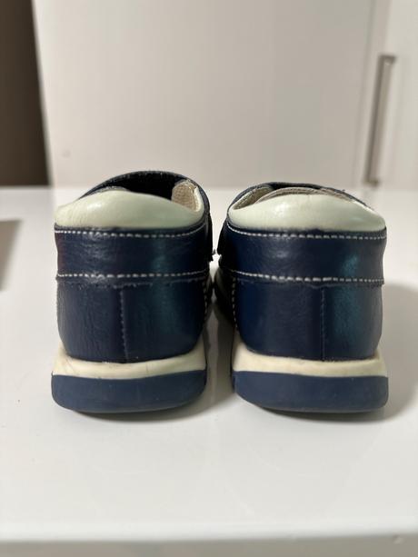 Celokožene chlapčenske topanky 21, 21