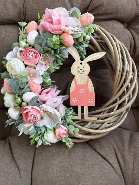 Veľkonočný veniec na dvere, 