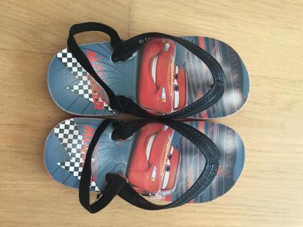 Šľapky - žabky cars, 28