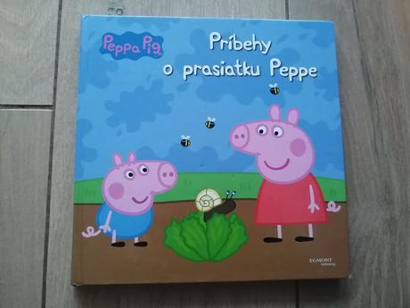 Kniha príbehy o prasiatku peppe,