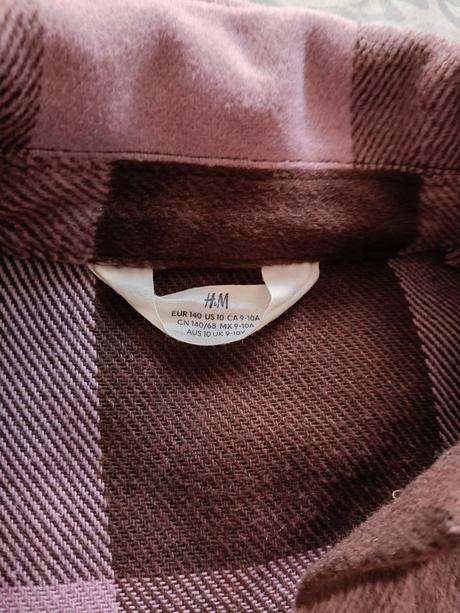 Koselova bunda tepla, h&m,140