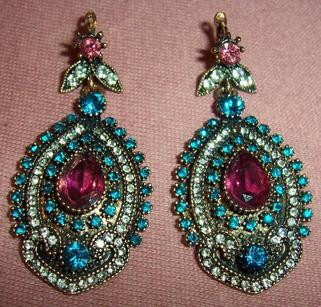 Náušnice "hárem",