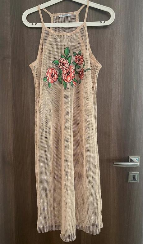 Sieťové šaty na plavky zara, zara,s