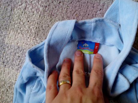 Teple velurove teplacky s trakmi, topolino,68