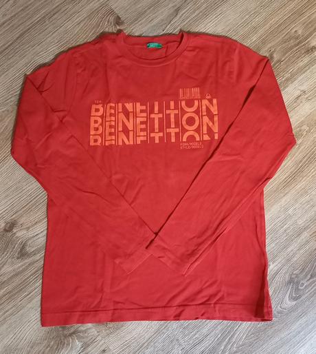 Tričko s dlhým rukávom, benetton,158