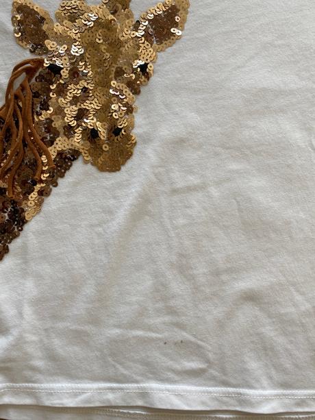 Tricko so zirafou, mango,134