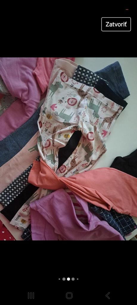 Legíny 17ks 6/7 rokov, h&m,122