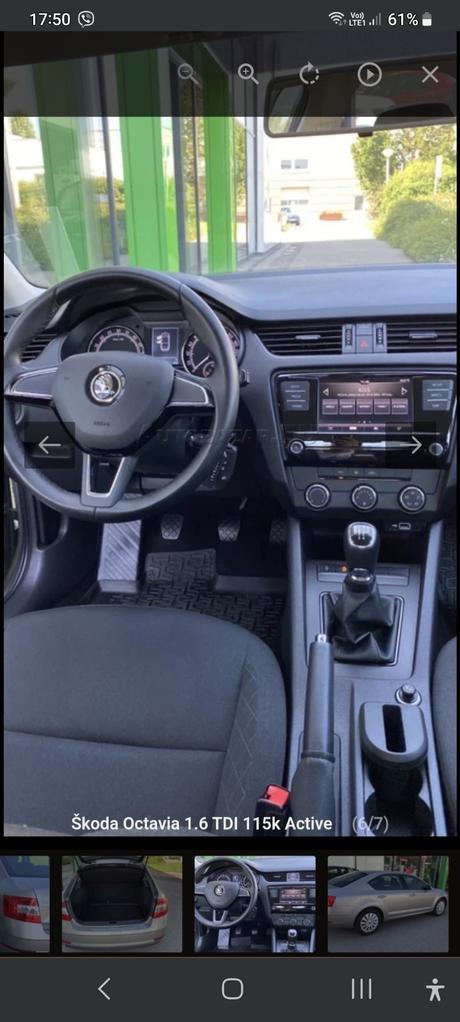 Skoda octavia 3, škoda