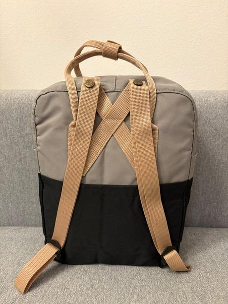 Batoh fjällräven kanken čierno-sivý, fjällräven