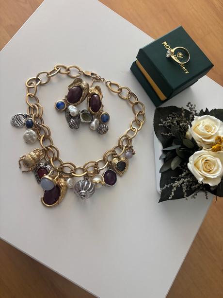 Bizuteria komplet zara, zara