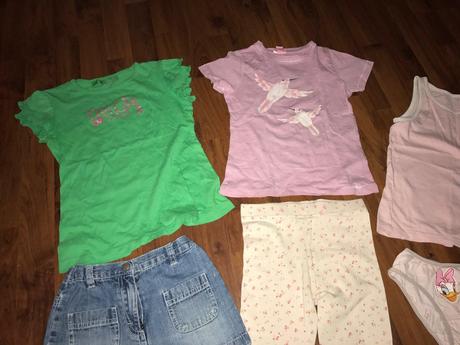 Dievčenský letný balík - 7 kusov, 104–116