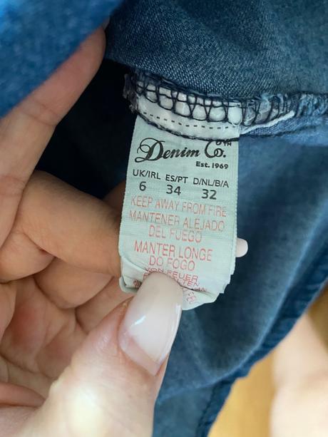 Rifľová košeľa denim & co., denim co,s