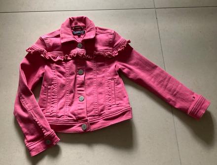 Rifľová bunda, tommy hilfiger,110