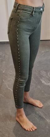 Riflíky bershka, veľ. 36, super stav, bershka,36