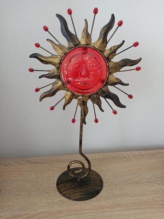 Retro svietnik slnko, 