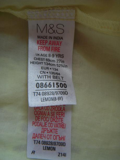 Madeirové šaty, marks & spencer,134