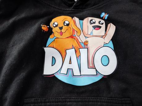 Youtuberská mikina dalo, 128