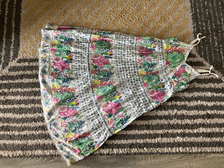 Farebné maxi šaty, h&m,128