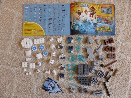 Lego chima 70230, svorka kmeňa ľadových medveďov,