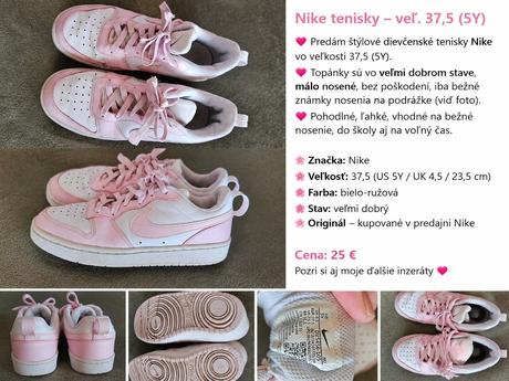 Nike tenisky, nike,37