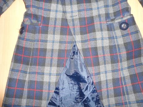 Jesenny kockovy kabat, m