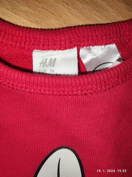 Šaty pre dievčatko 74, h&m,74