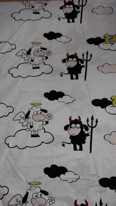 Posteľné obliečky ovečky, šírka (cm): 140,dĺžka (cm): 190