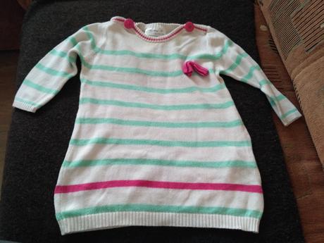 Pletené šaty, baby,74