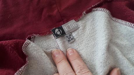 Mikina s kapucou zipsom, active,48