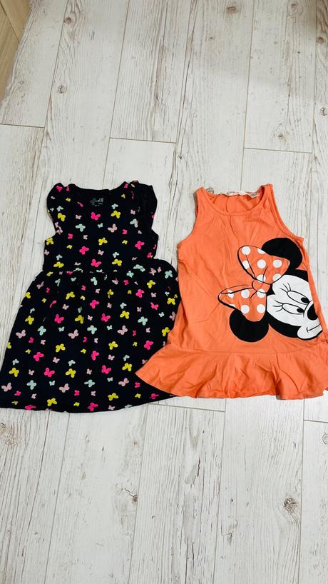 Šaty 98/104 2ks, h&m,98