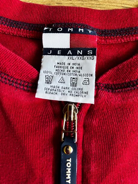 Bavlnené tričko tommy hilfiger jeans, tommy hilfiger,xl