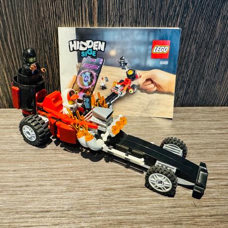 Lego hidden side 40408 dragster, 