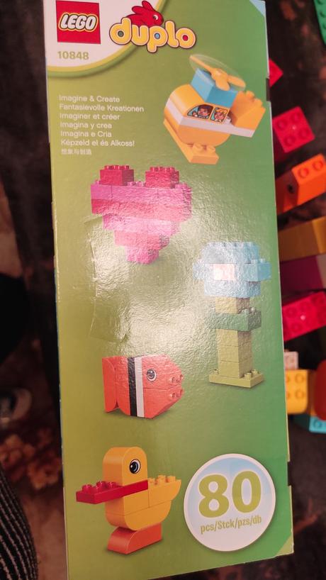 Duplo lego mix 80 kociek a panacikovia,