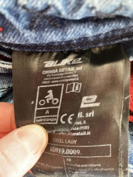 Motorkárske nohavice rifle dámske 30/46 naše s/m, 40